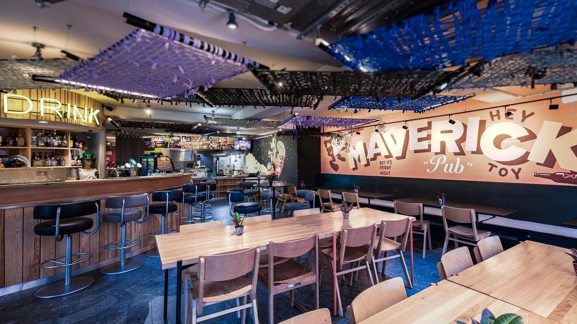 Maverick Central Market Budapest Hungary